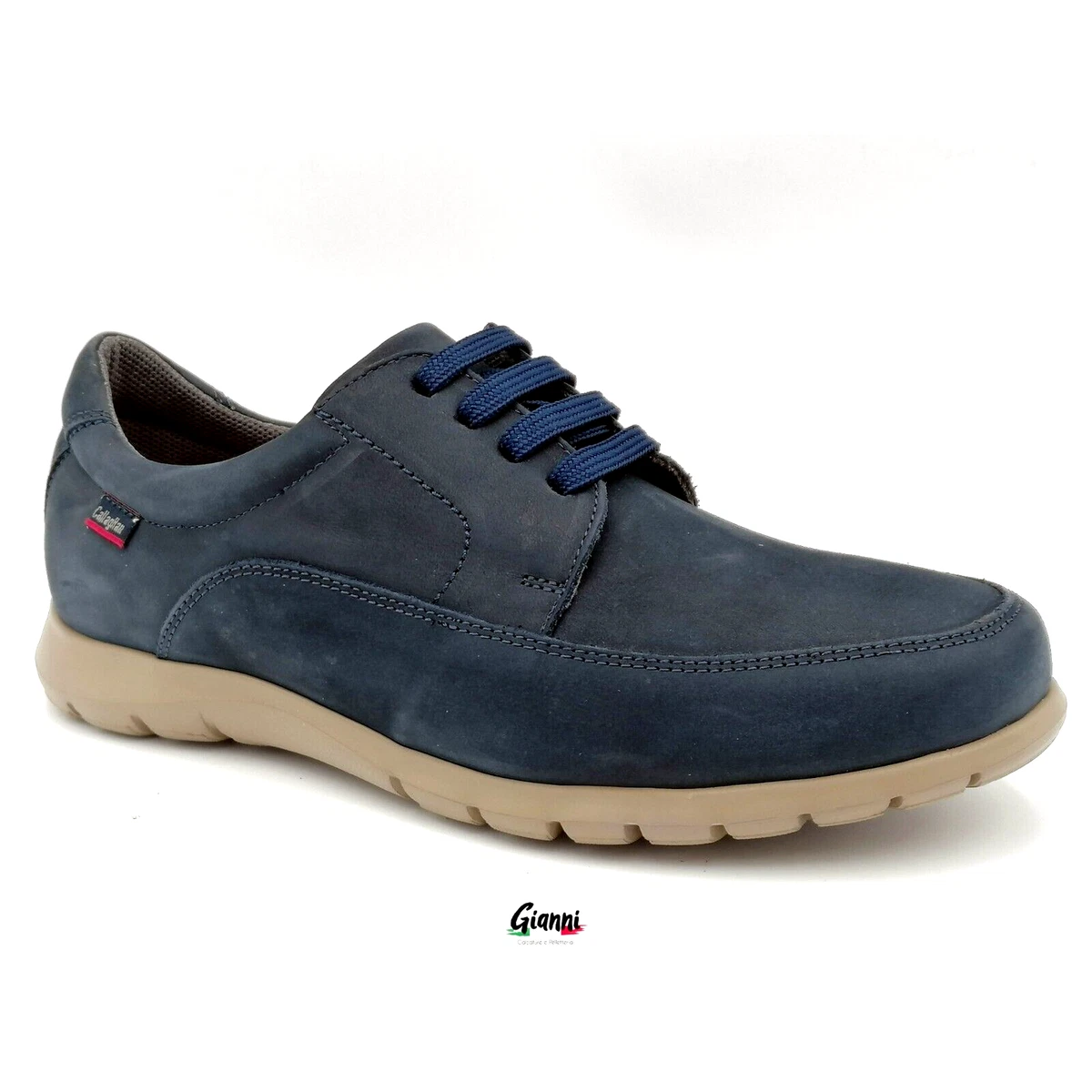 Sneakers slip-on blu navy da uomo Riflessi Urbani