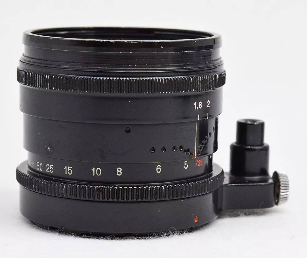 Ex+ Alpa Kern Macro-Switar 50mm f/1.8 1.9 AR Lens