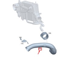 Mercedes-Benz GLA H247 AMG Ladeluftschlauch A2600904400 NEU ORIGINAL