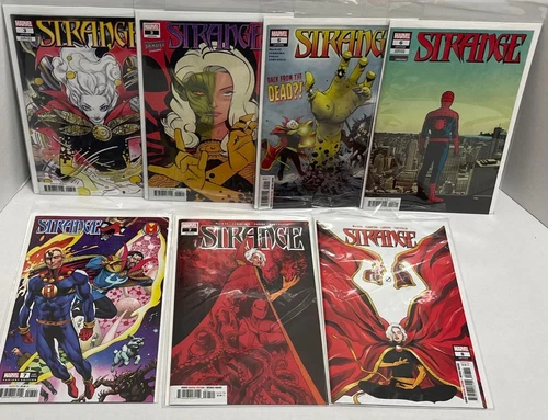 STRANGE ISSUES 3,5-8 LOT OF 7, MARVEL COMICS 2022 Nice Mini Lot