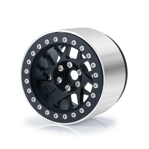 FLYXM 2.2Beadlock Wheel Rim 45mm Width for 1/10 RC Rock Crawler Axial AXI03005 - Picture 14 of 15