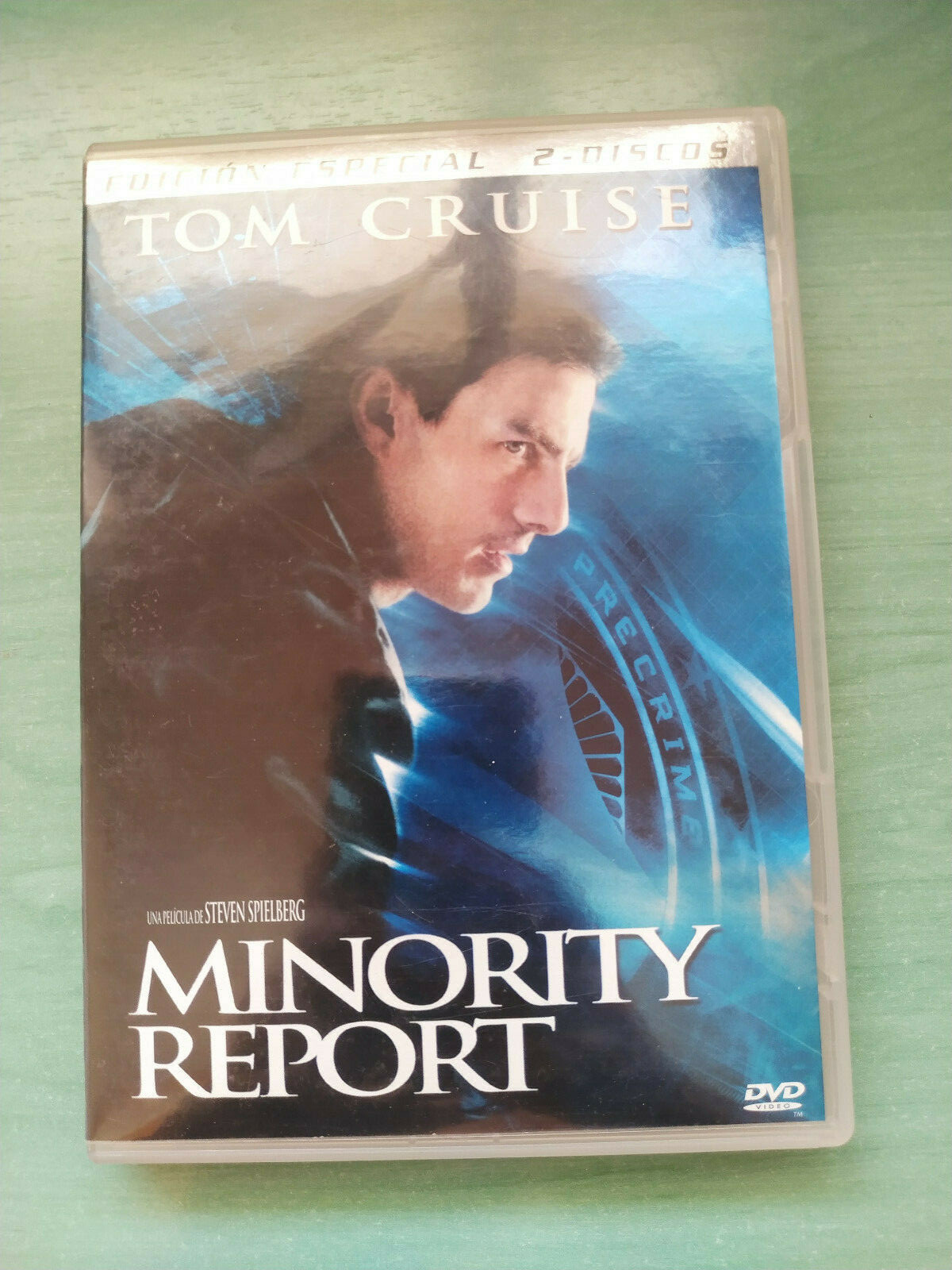 Minority Report Tom Cruise Steven Spielberg - 2 X DVD Spanish English Region 2