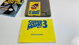 Super Mario Bros. 3 -- Juego NES Nintendo Caja Original Completo CIB Instrucciones