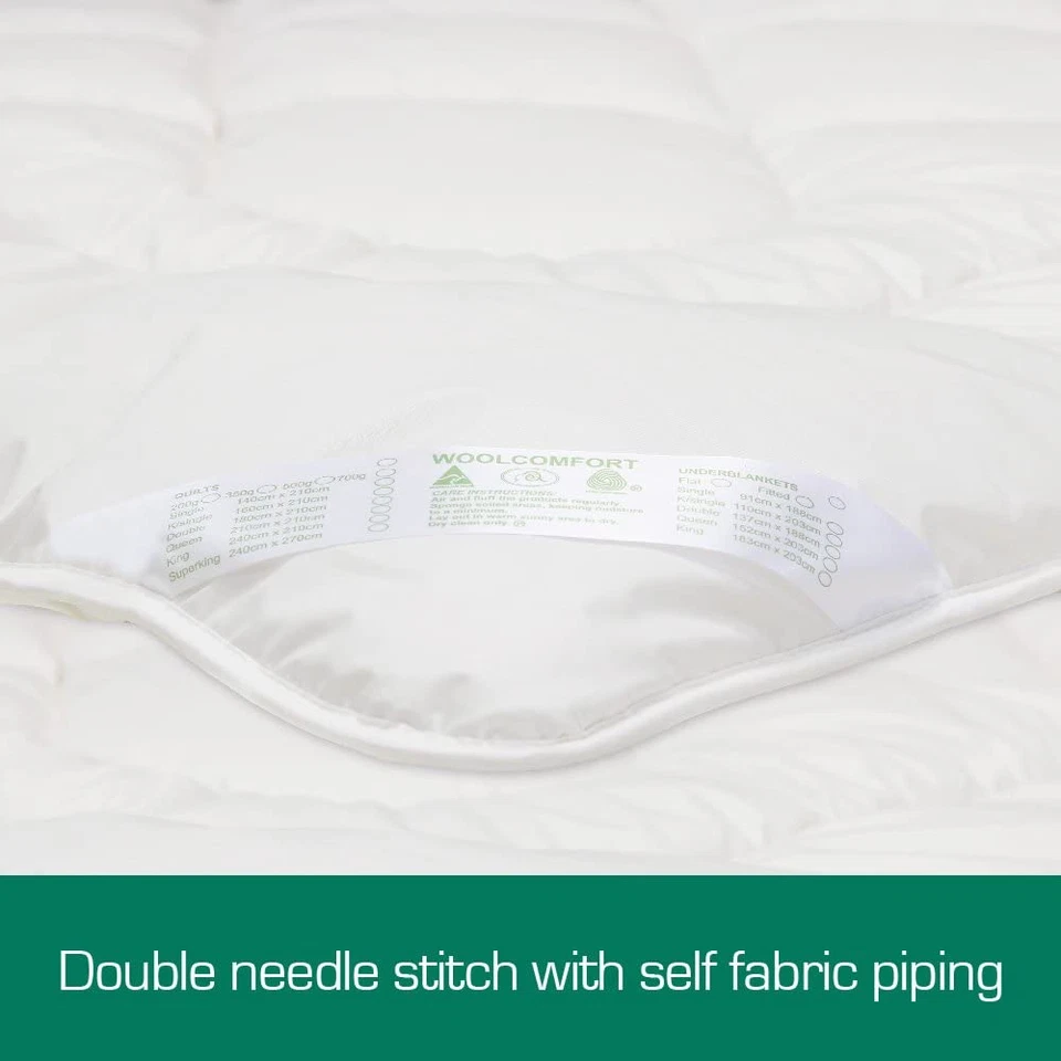 Australian Made Merino Wool Quilt/Doona/Duvet 700GSM (240X210Cm King) - image 4 of 4