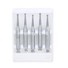 50 Pcs Dental Round Carbide Bur for Slow Speed Latch Type Handpiece RA-2 Burs