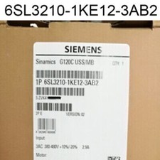 1PC New Siemens 6SL3210-1KE12-3AB2 6SL3 210-1KE12-3AB2 Via DHL
