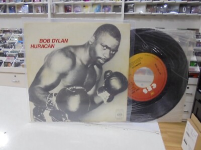 Bob Dylan 7'' Spanien Hurricane 1975 HURACAN