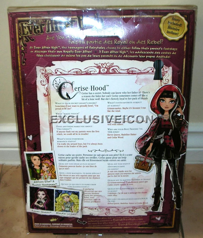 Boneca Ever After High Rebel Cerise