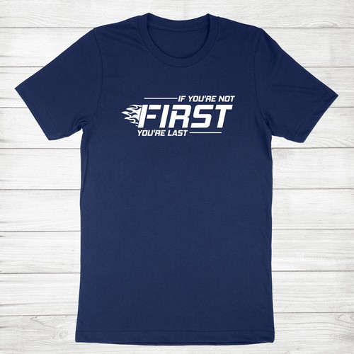 Camisa de día de carrera If You Ain't First You're Last Shirt Race Life Tee Race Car Lover - Imagen 5 de 21