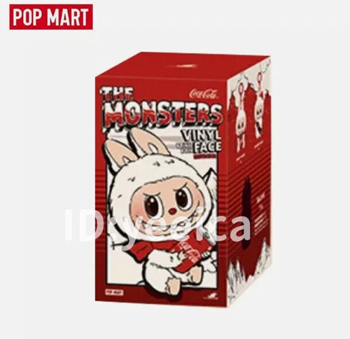 Authentique figurine POMART THE le plus cher MONSTERS Labubu série peluche Coca-Cola cadeau jouet neuf