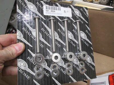 ROADKROME -  REMOVABLE SADDLEBAG BUTTON MOUNT KIT - SPORTSTER 94-03 FOR Q/R BR