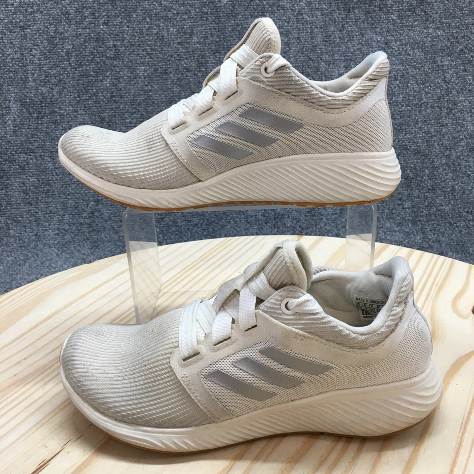 Adidas Shoes Womens 5.5 Edge Lux 3 Running Sneakers White Lace Up Low Top G27018 - Image 4 of 4