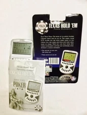 Excalibur Texas Hold Em Handheld Game World Series Of Poker Electronic Card Game