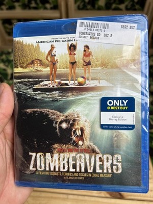 Zombeavers (Blu-ray) Chad Anderson Lexi Atkins Brent Briscoe Horror New Sealed