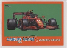 2021 Formula 1 Topps 1961 Sports Cars Orange Foil 16/25 Carlos Sainz Jr ux8