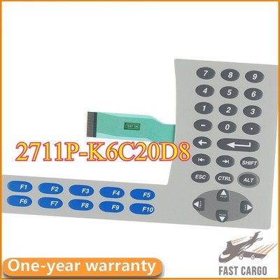 1pc New for 2711P-K6C20D8 PanelView Plus 600 Keypad Membrane Switch Fast Ship###