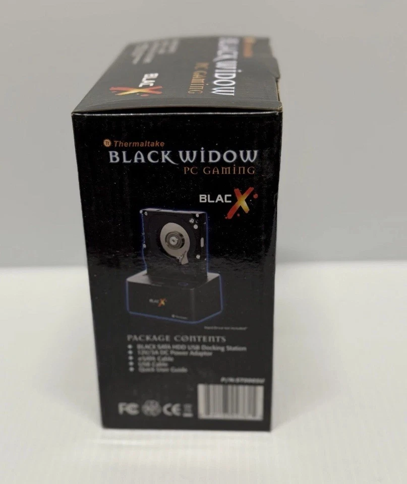 Thermaltake BlacX 2.5”/3.5” SATA External Hard Drive USB Docking Station - Image 2 of 4