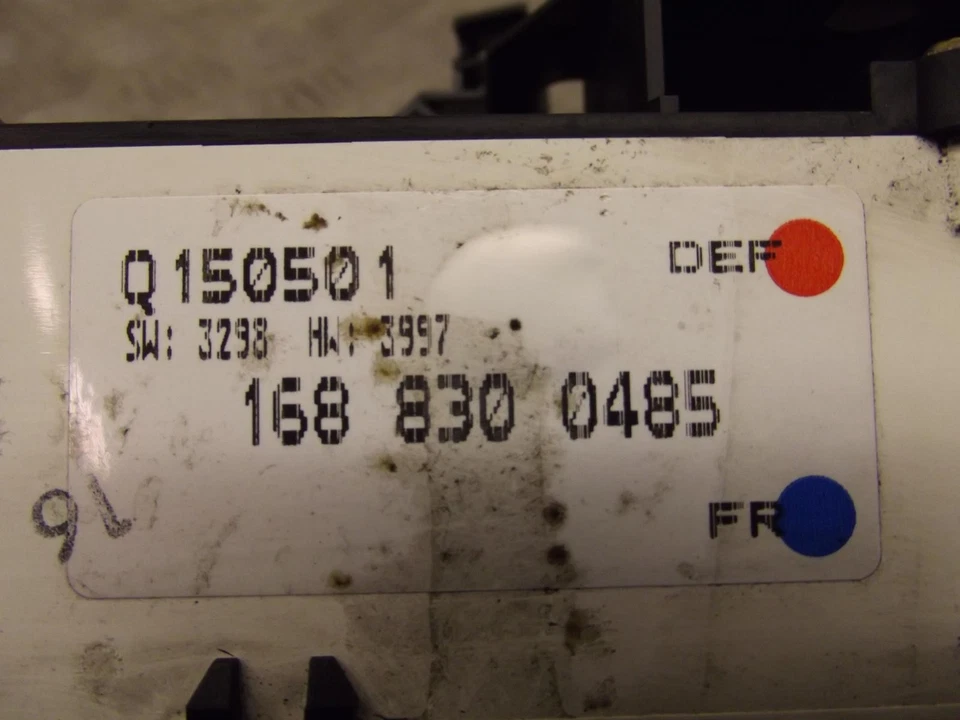 Unidad de control de clima de calefacción de aire acondicionado Mercedes Clase A A160 con CA Q1500501 96-05B Foto 3 de 4