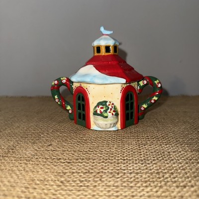 Mary Engelbreit Sugar Bowl/ Trinket Box EUC Rare 2000 Vintage