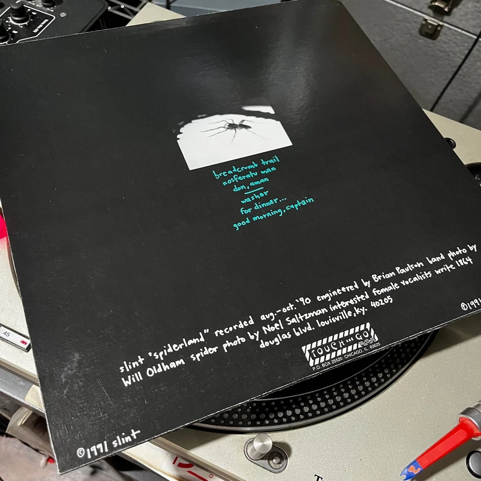 SLINT Spiderland OG US LP Touch and Go 1991 EX Post-Rock Indie Post-Hardcore 1st - Image 3 of 4