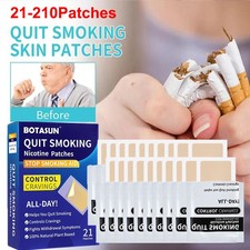 210X Nicotine Patches Stop Smoking Aid Steps 1 Through 3 to Quit Smoking Patches