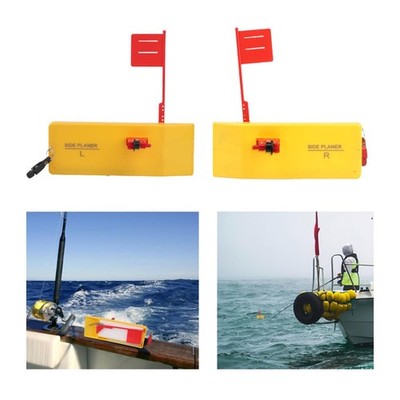 Angeln Planer Board Quick Grip Snap Release für Fluss Offshore Trolling