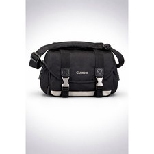 Canon Deluxe Gadget Bag Black Nylon Camera Shoulder Bag with Padded Dividers