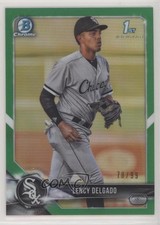 2018 Bowman Draft Chrome Green Refractor 78/99 Lency Delgado #BDC-37 u0u