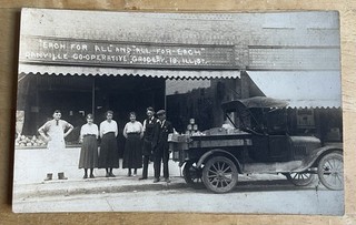Alimentari cooperativi RPPC. 18 Illinois Street. Danville Illinois. Vermilion Co.