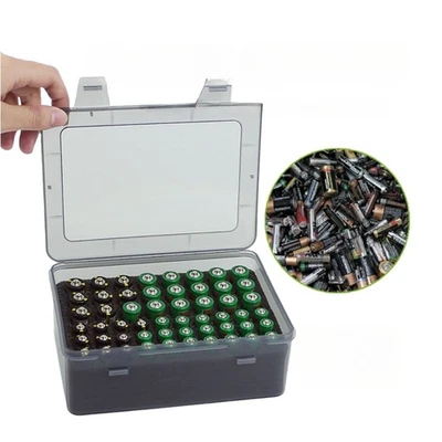 Holds 54 AA AAA Batteries Battery Storage Organizer Holder
