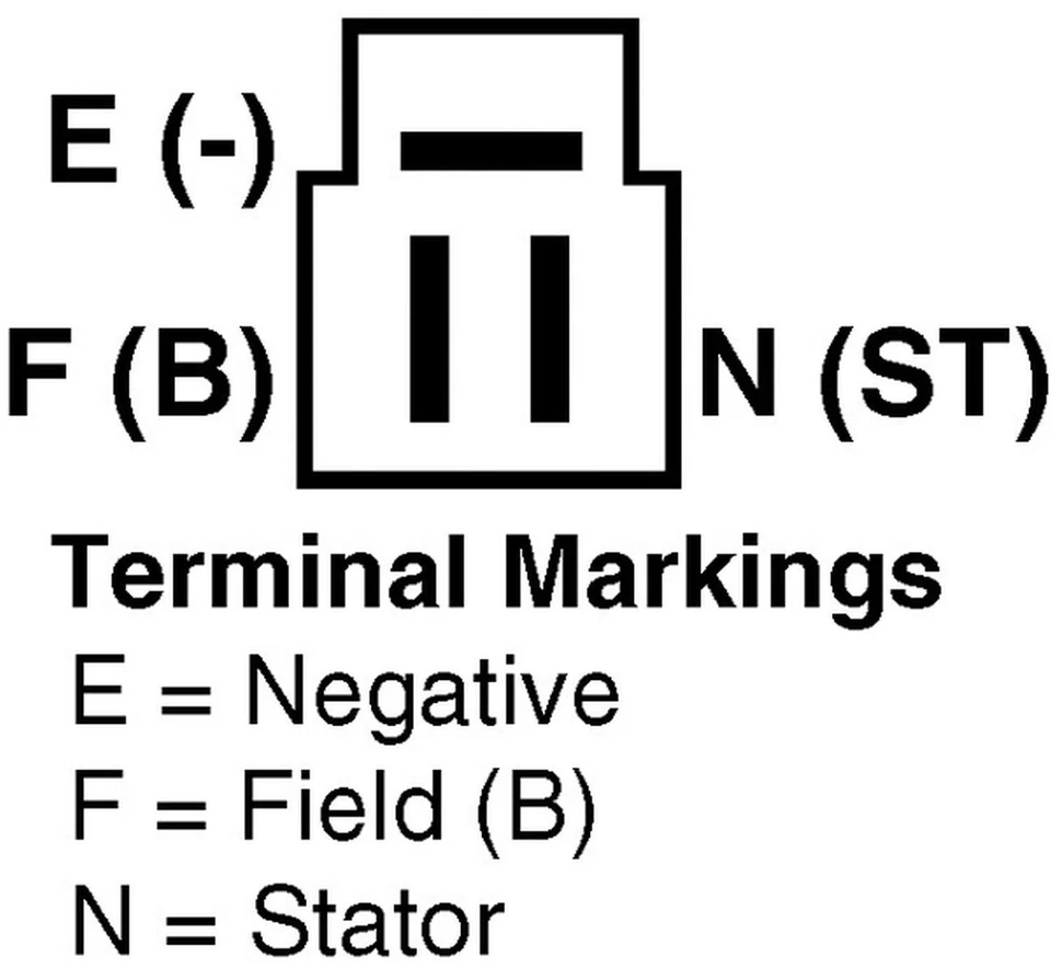 Alternador BBB Industries 14130 para modelos Toyota 67-78 selecionados - Imagem 3 de 4