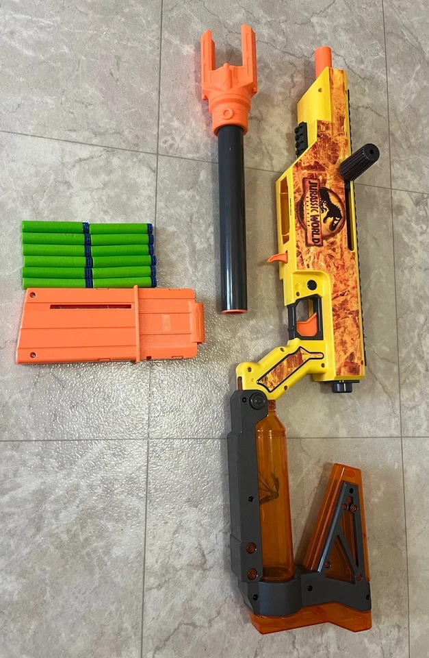 Adventure Force Tactical Strike Jurassic World Pro Dart Blaster 125 FT Distance - Image 2 of 4