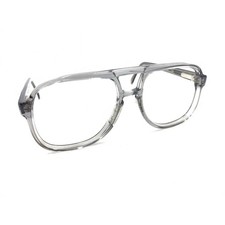 American Optical AO Safety Vintage YP7 Gray Aviator Eyeglasses Frames 59-16 150