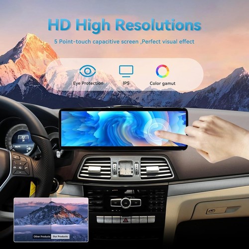 14.9" 128GB Car Radio GPS Carplay Stereo Navi For Mercedes Benz C/GLK/E/GLA/CLS - Picture 7 of 10