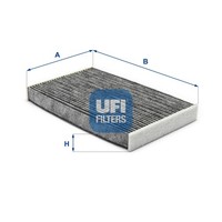 Innenraumfilter UFI 54.319.00 Aktivkohlefilter FüR Opel Crossland P17 P2QO Corsa