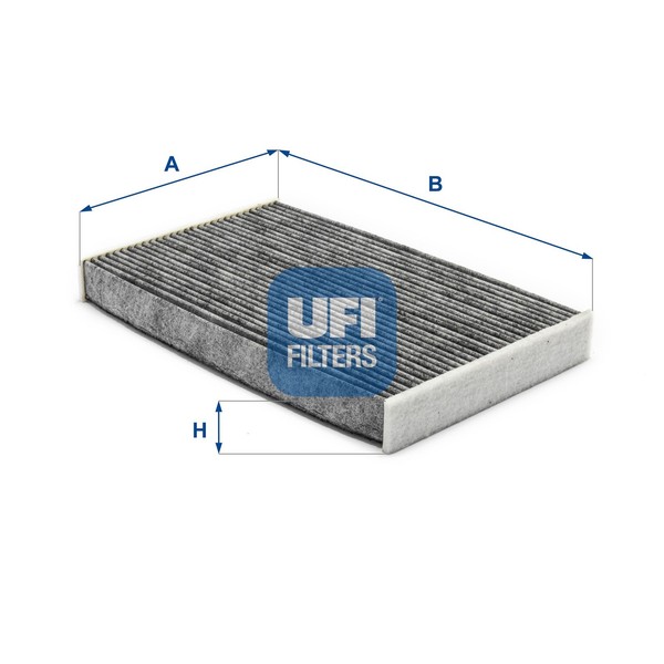 Innenraumfilter UFI 54.319.00 Aktivkohlefilter FüR Opel Crossland P17 P2QO Corsa-image