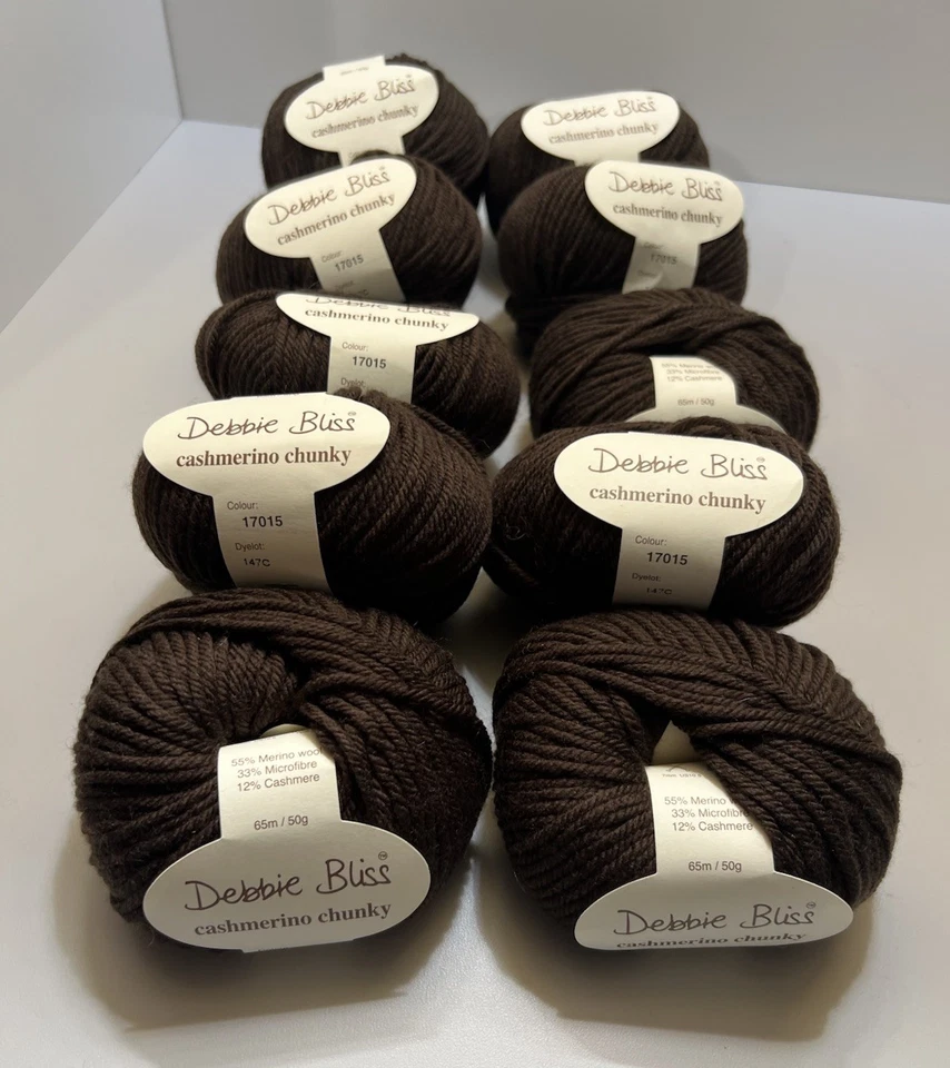 Debbie Bliss Cashmerino Hilo Grueso 50gr. Juego de 1 bola mezcla merino/cachemira Foto 2 de 4