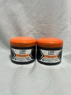 LOT OF 2 Liss Expert Stem Cells Smoothing Treatment Organic Keratin & Argan Oil