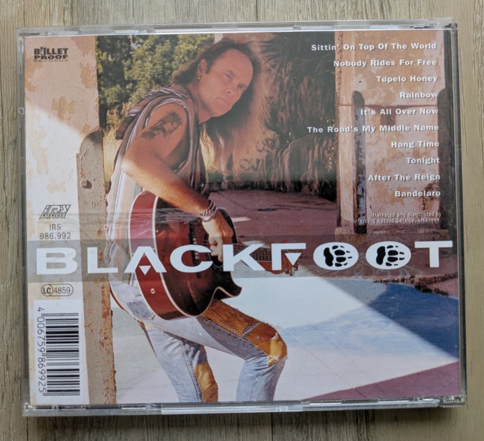 CD - Blackfoot (Lynyrd Skynyrd) - After The Reign - mit Autogrammen/ Signaturen - Bild 4 von 4