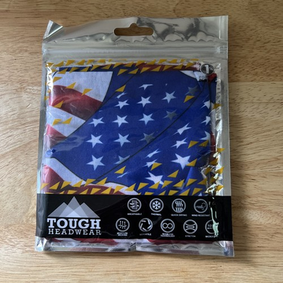 #ad #ad Tough Headwear 12 in 1 headwear USA FLAG PATRIOTIC $10.00