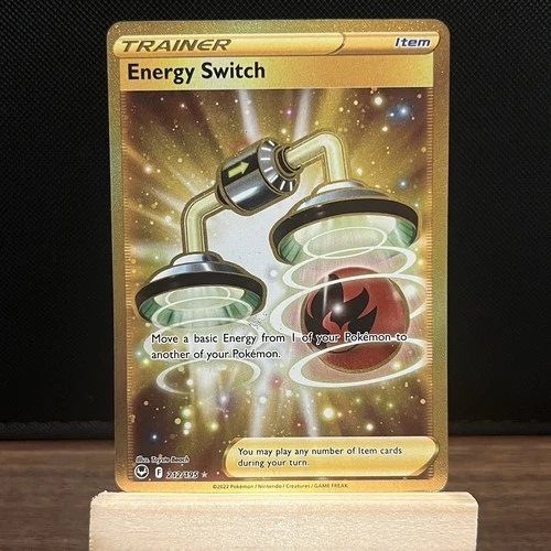 Energy Switch (Secret) Secret Rare (SR) Pokemon TCG Silver Tempest #212/195