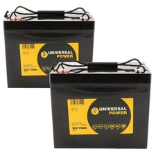 Ersatzakku f&uuml;r ADS Mobility Model 12 Rollstuhl 24V 2 x 12V 75Ah