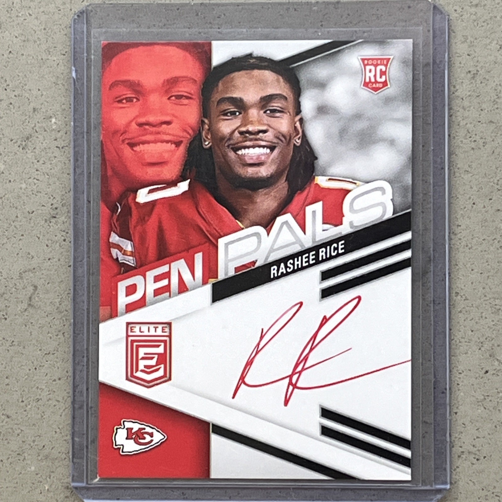 2023 Donruss Elite Rashee Rice Rookie Pen Pals Auto Red Ink SSP ebay 1/1