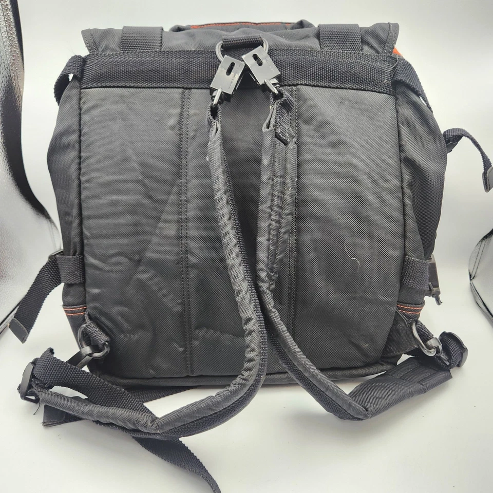 Mochila Kipling Hacker Gris con Compartimento Interior Naranja para Laptop 100% Poliamida Foto 4 de 4