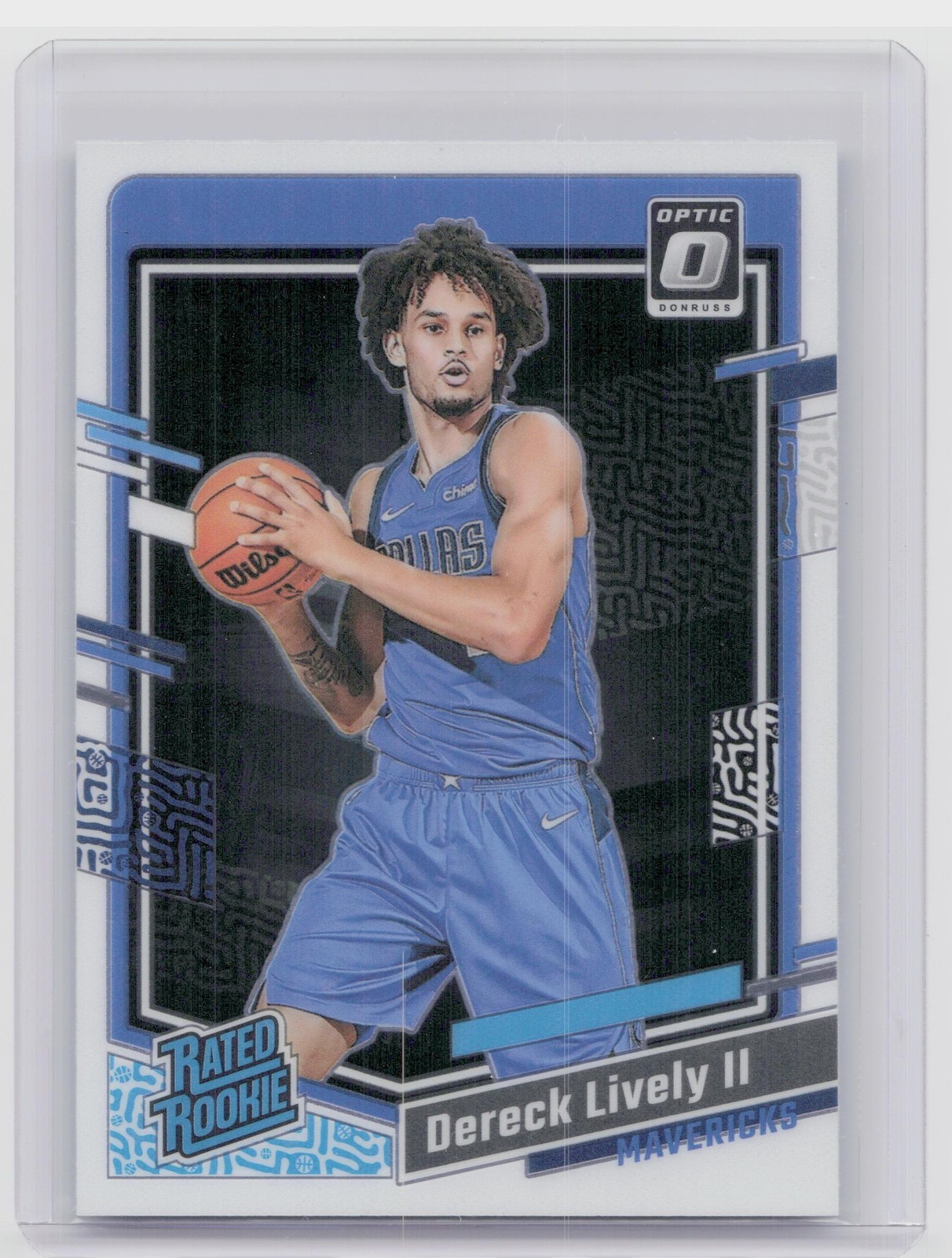 2023-24 Donruss Optic Dereck Lively II RC 245 Mavericks