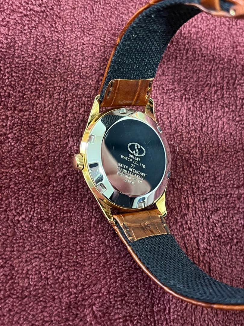 ORIENT STAR Automatic Watch Gold Orient Star Wris… - image 3