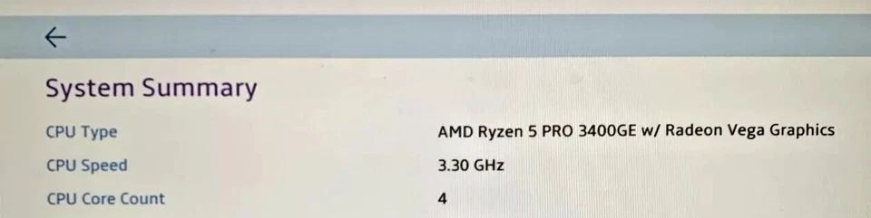 Lenovo ThinkCentre M75q-1 - AMD Ryzen 5 Pro - 8GB RAM - 256GB SSD (OFFERS OK) - Image 3 of 4