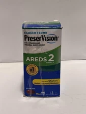 Bausch+Lomb PreserVision AREDS 2 Eye Vitamins 90 Mini Soft Gels EXP 05/2026