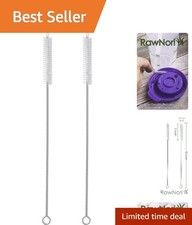 Dishwasher Safe Stainless Steel Brush for Bottles and Straws