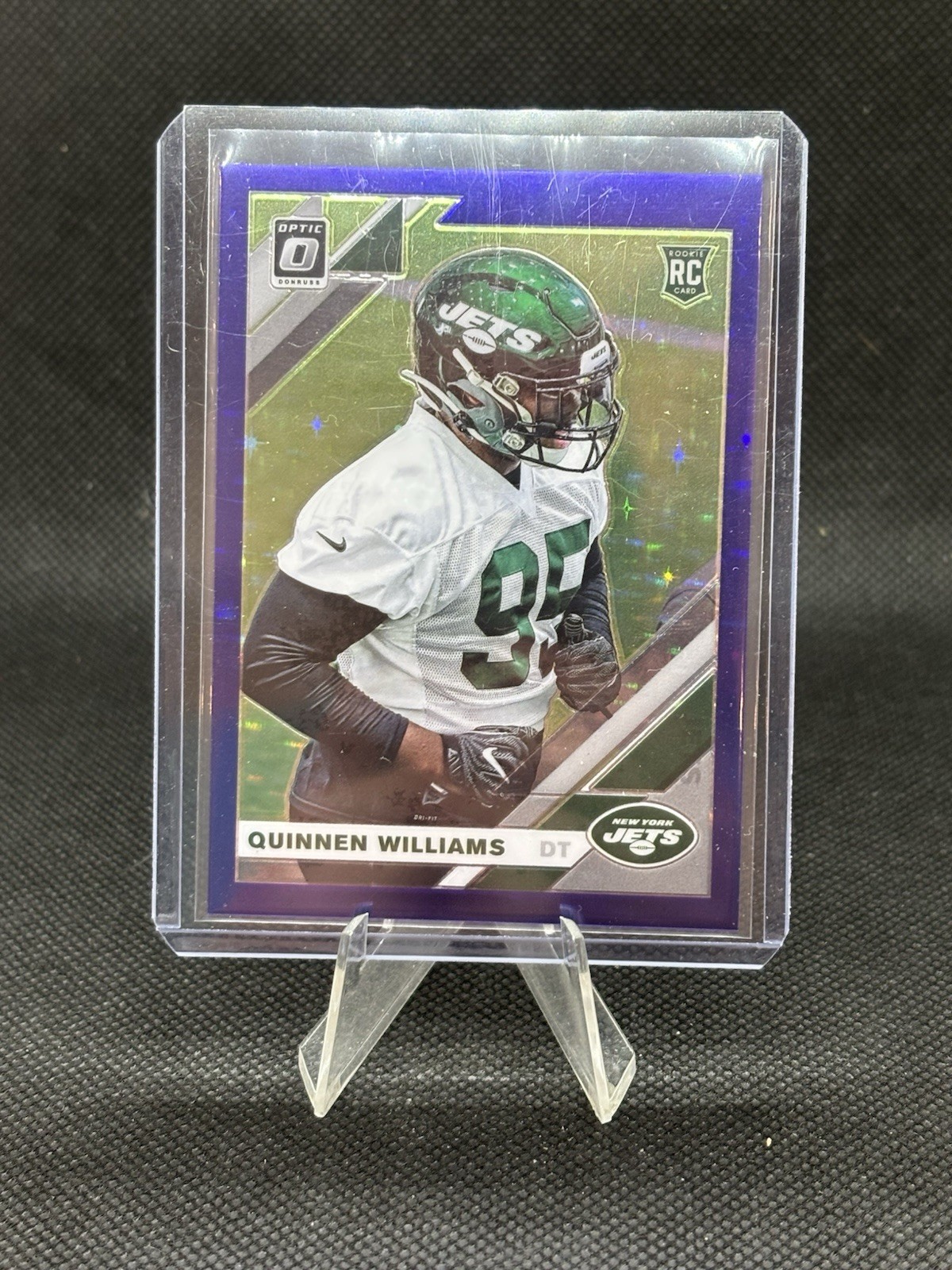 Quinnen Williams Panini Donruss Optic #103 Purple Stars